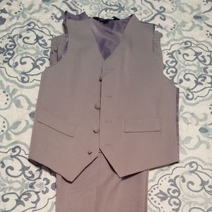 Pants and vest for a child
